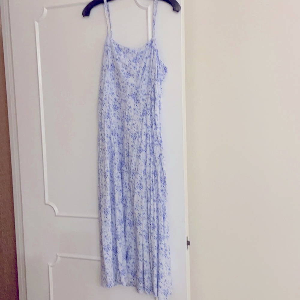 Beautiful floral dress in lavender